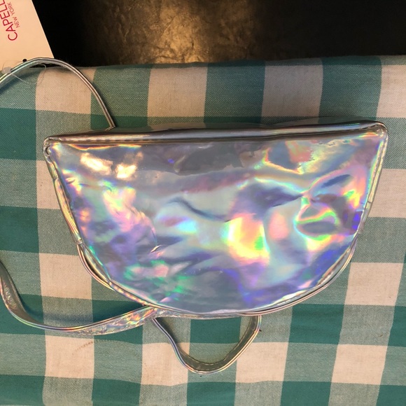 NWT Capelli NY Rainbow Purse w/ silver stud accent - Picture 7 of 8